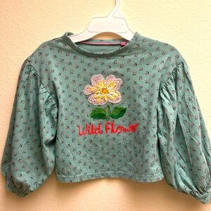 Mini Boden Wild Flower long sleeve